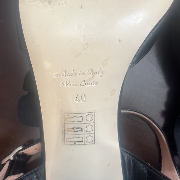 Black Jennifer Tattenelli T-Strap Block Sandals - Picture 11 of 12